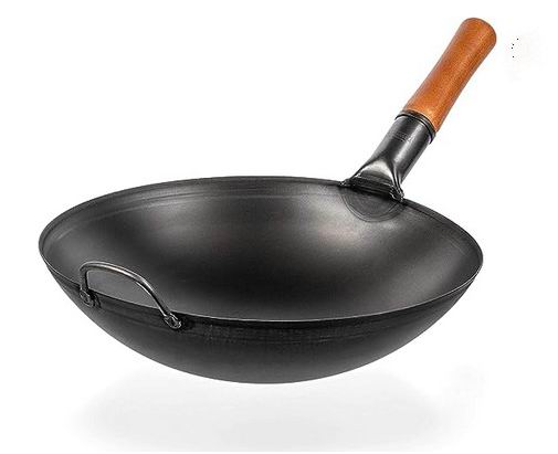  YOSUKATA  14英寸碳钢炒锅 85.49加元（原价 102.99加元）