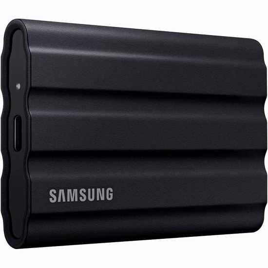  Samsung 三星 T7 Shield 4TB 便携式固态移动硬盘5.9折 399.97加元包邮！