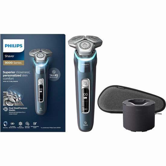  Philips 飞利浦 S9982/50 干湿两用 电动剃须刀6.5折 189.95加元包邮！