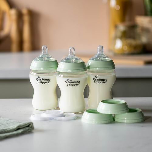  史低价！Tommee Tippee 母乳自然系列 3合1可转换玻璃奶瓶3件套 19.12加元（原价 32加元）