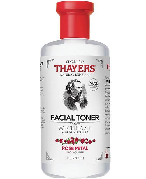  THAYERS 金缕梅无酒精芦荟爽肤水355毫升 12.84加元（shoppers原价 22.99加元 ）