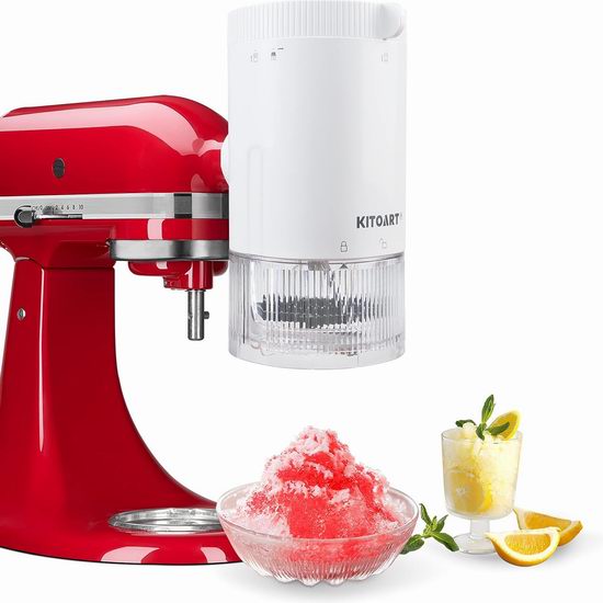  KITOART KitchenAid厨师机专用 冰沙刨冰配件5折 39.99加元包邮！