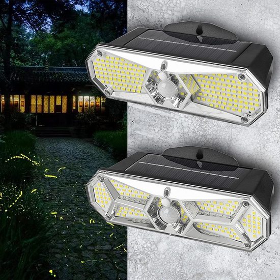  白菜价！历史新低！GERMINOX 168 LED 超亮太阳能室外运动感应灯2件套1.2折 9.99加元！单个仅4.99加元！