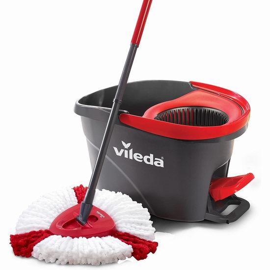  黑五价！Vileda EasyWring Power 脚踏式旋转拖把套装 39.79加元（原价 43.99加元）