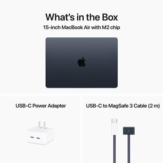 历史新低！新品 Apple MacBook Air M2芯片 15.3英寸笔记本电脑8.3折 1449.99加元包邮！