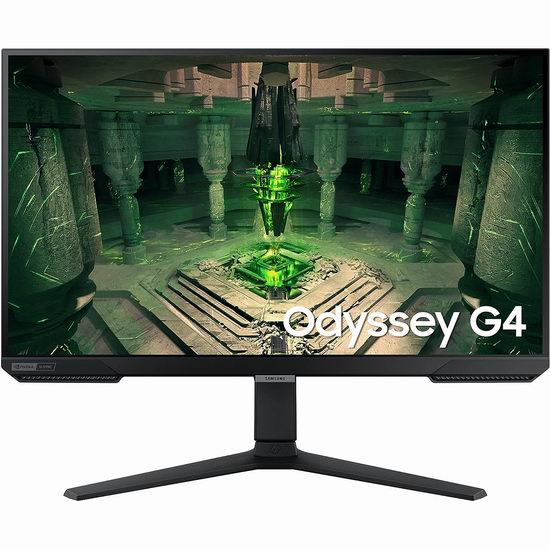  历史新低！Samsung 三星 Odyssey G4 27英寸 1080p 240Hz IPS 游戏显示器5.2折 208.98加元包邮！