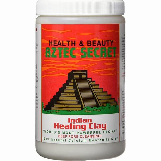  历史最低价！Aztec Secret 深层清洁毛孔 印度神泥面膜（2磅）5.4折 14.99加元！