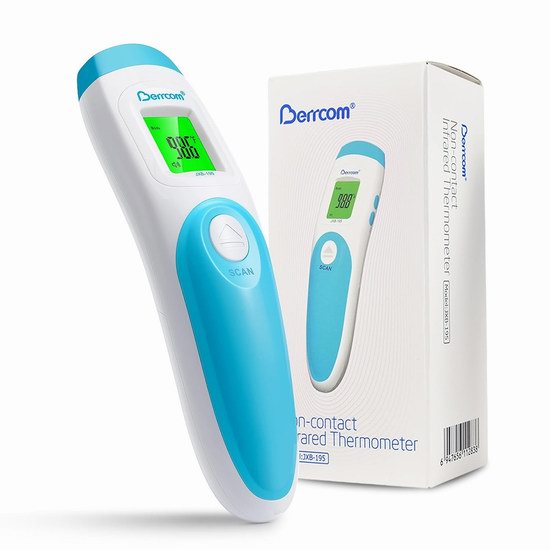  Berrcom 三合一 非接触式 数字体温计/额温枪3.9折 13.36-14.84加元！