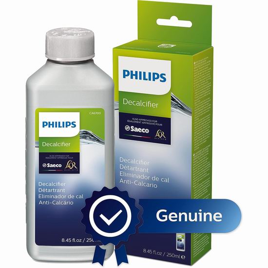  历史新低！Philips 飞利浦 CA6700/47 浓缩咖啡机除垢剂（250毫升）3.7折 7.49加元！