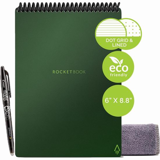 历史新低！Rocketbook Flip 神奇智能笔记本5折 23.93加元！