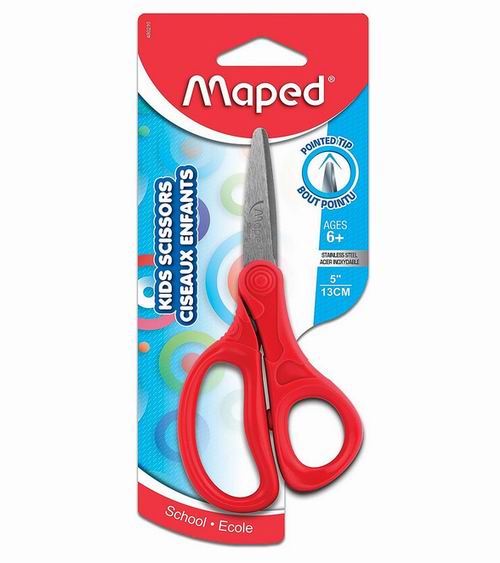  白菜价！Maped  5英寸儿童剪刀1.3折 1.29加元！