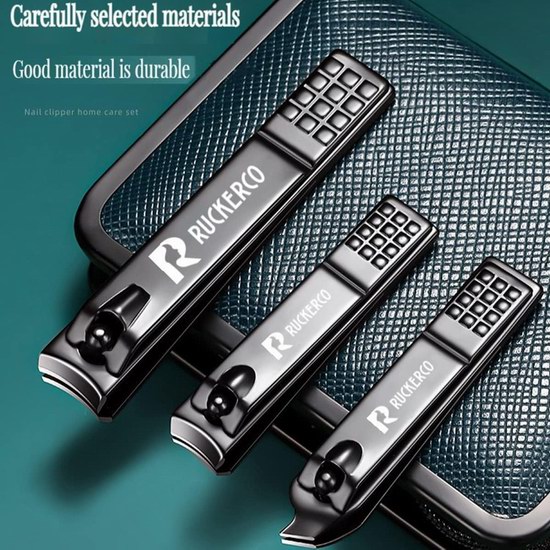  R RUCKERCO 不锈钢指甲剪3件套6.7折 8.06加元限量特卖！2色可选！
