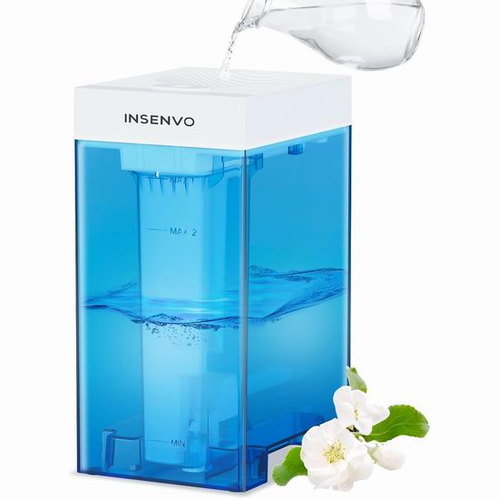  白菜价！历史新低！INSENVO 5升大容量 超声波加湿器3折 23.99加元包邮！