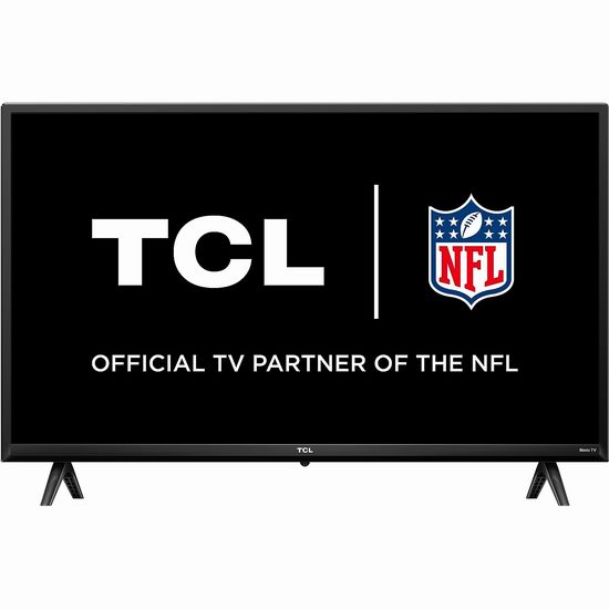  TCL 3-Series 32英寸 智能电视 158.97加元包邮！