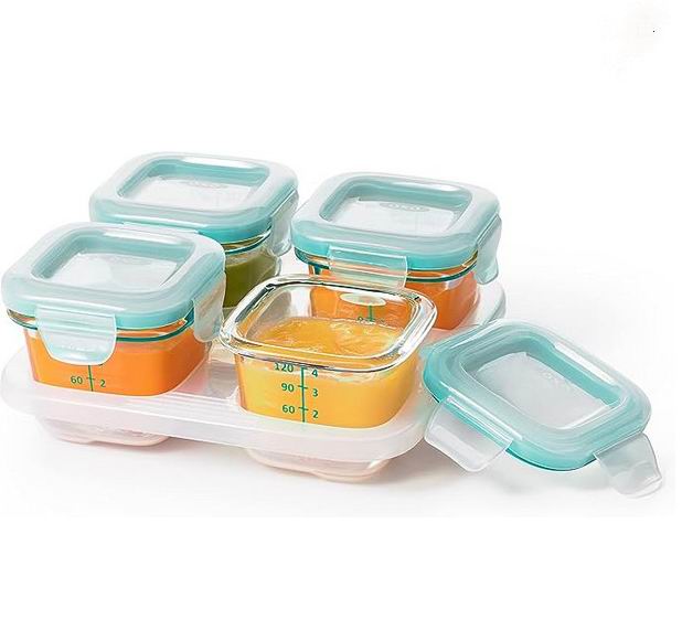  OXO Tot 宝宝玻璃食物密封储存盒 15.99加元（原价 25.79加元）