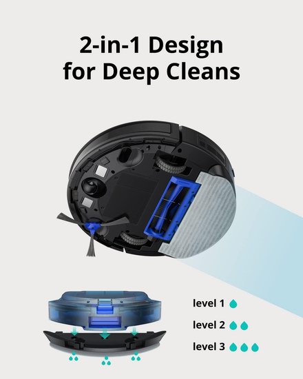 历史新低！eufy Clean by Anker G40 Hybrid 扫拖一体 智能扫地机器人5.1折 229.99加元限量特卖并包邮！