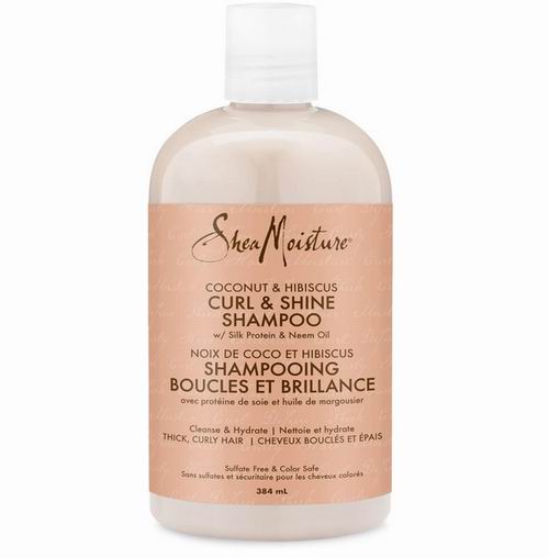  Shea Moisture 不含硫酸盐 椰子木槿花洗发水384毫升 9.49加元（原价 13.99加元）