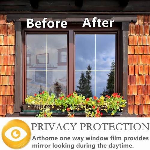  Arthome 单向银色家用防紫外线窗膜 保护隐私 15.98加元（原价 19.98加元）