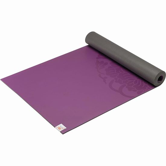  白菜价！历史新低！Gaiam Sol Dry-Grip Yoga 小清新印花 专业瑜伽垫3.7折 33.73加元！2色可选！
