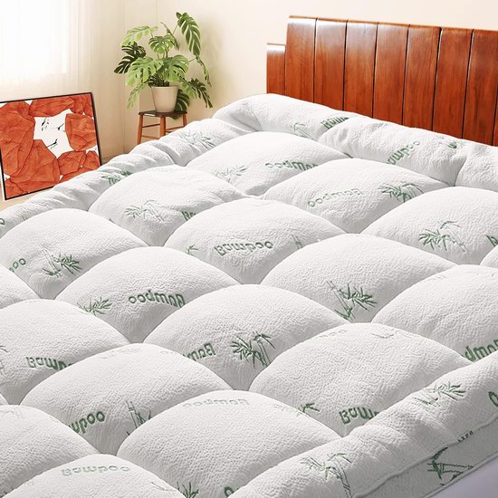  SakuraHome 仿羽绒填充超厚Queen/King床垫Topper  67.53-77.71加元（原价 87.53-97.71加元）