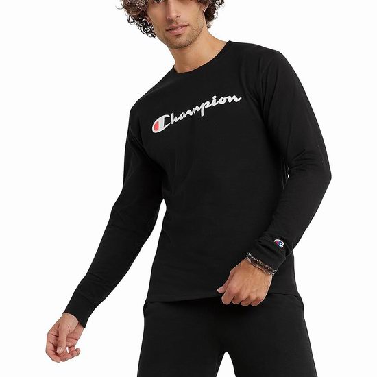  Champion Classic Jersey 经典Logo 男女同款 纯棉长袖衫5.1折 20.79-21.25加元！4色可选！