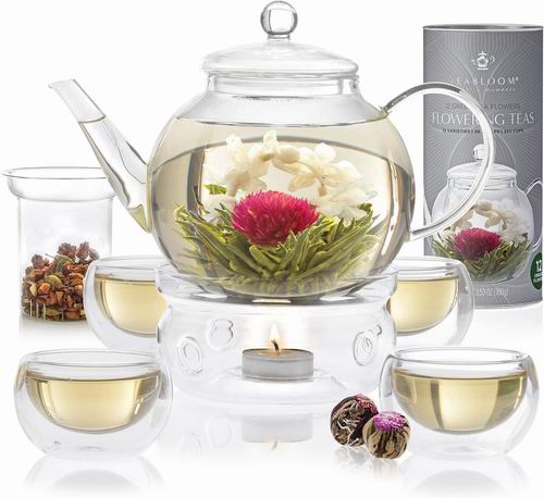  Teabloom 12朵独特盛开花茶礼品套装 25.95加元（原价 35.95加元）