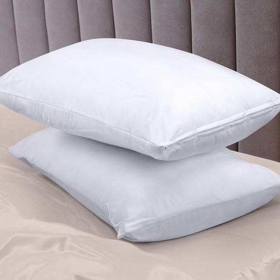 Utopia Bedding 防水防臭虫防尘满 Queen枕套2件套6折 11.99加元！