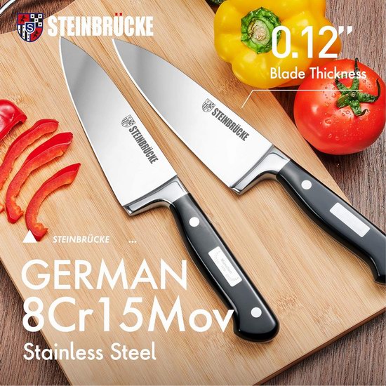  白菜价！历史新低！Gioventù 6英寸 德国高碳不锈钢主厨刀2.8折 9.99加元！