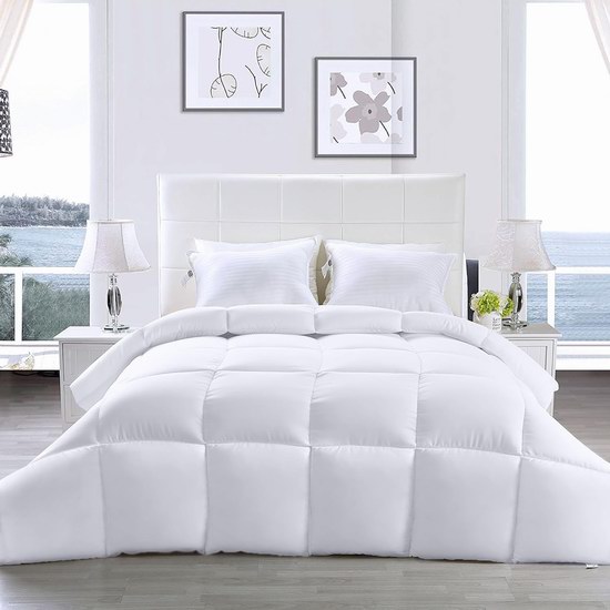  Utopia Bedding 防过敏 防尘螨 Queen 仿羽绒被6.5折 29.99加元（原价 45.99加元）