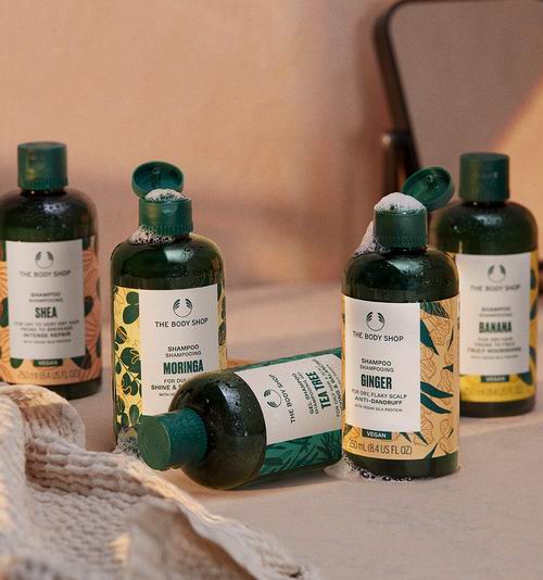  The Body Shop 美体小铺美体护肤/护发品 7折起！姜洗发/护发素（400毫升）5.6折 10.64加元（原价 19加元）