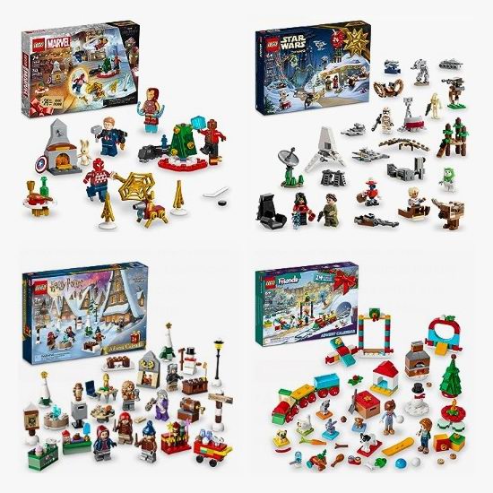  手慢无！历史新低！Lego 乐高 圣诞倒数日历积木套装4.2折起，低至19加元！3款可选！