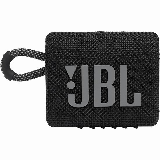  历史最低价！JBL GO 3 音乐金砖三代 便携式蓝牙音箱5.7折 39.98加元包邮！3色可选！