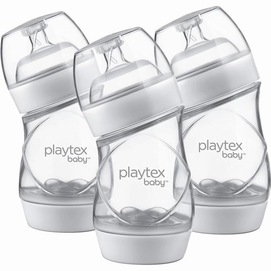  历史新低！Playtex VentAire 6盎司 婴儿防胀气奶瓶3件套5折 10加元！