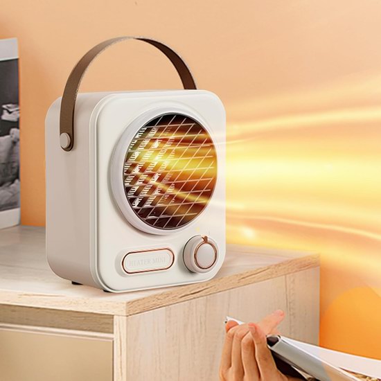  xuenair 1050瓦 高颜值复古 便携式电取暖器4.4折 21.99加元包邮！2款可选！