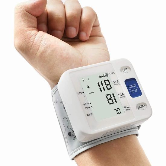  ARSIMAI 数字腕式电子血压计 28.69加元（原价 35.99加元）