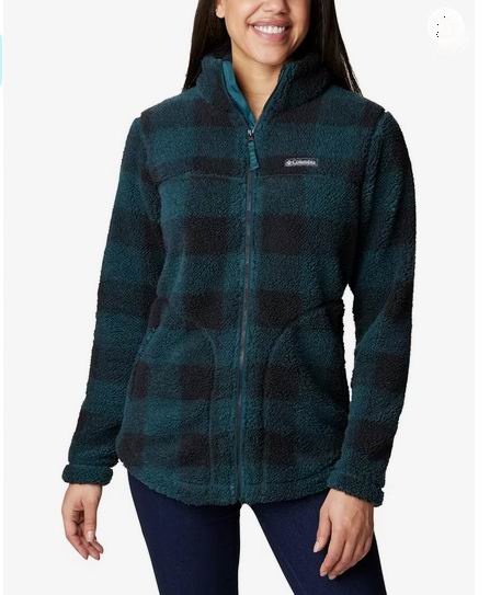  Columbia 女式 West Bend抓绒拉链外套 43.98加元（原价 94.99加元）