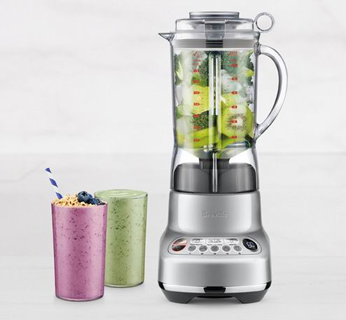  史低价！Breville BBL620SIL 1.5升 家用搅拌机/多功能厨房料理机6.6折 164.99加元包邮！