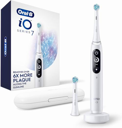  史低价！Oral-B iO Series 7 声波充电式智能电动牙刷 +2个刷头 149.99加元（原价 201.03加元）
