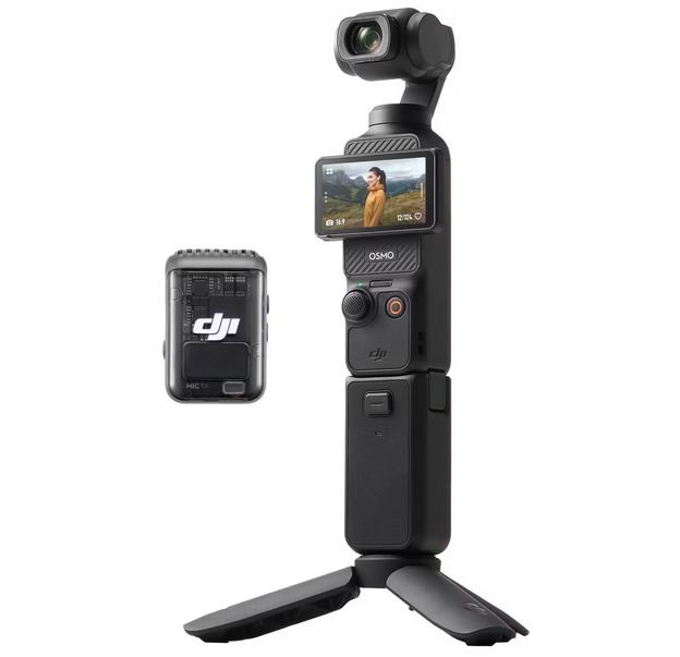 DJI Osmo Pocket 3全能套装 一英寸口袋云台相机 929加元