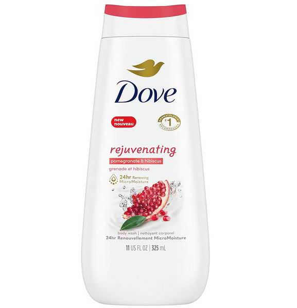  Dove 石榴芙蓉焕活沐浴露325毫升 4.64加元（原价 5.99加元）