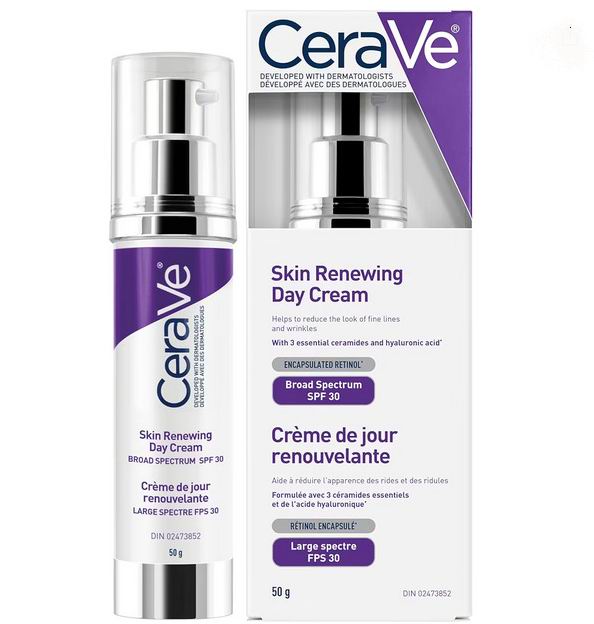  CeraVe 视黄醇复颜抗皱防晒日霜 SPF30  17.99加元（walmart售价 30.97加元）