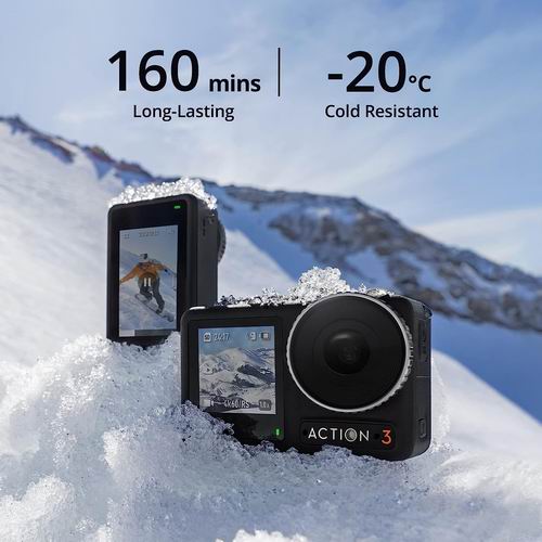 史低价！DJI Osmo Action 3 4K标准运动相机379加元（原价469加元）_ 