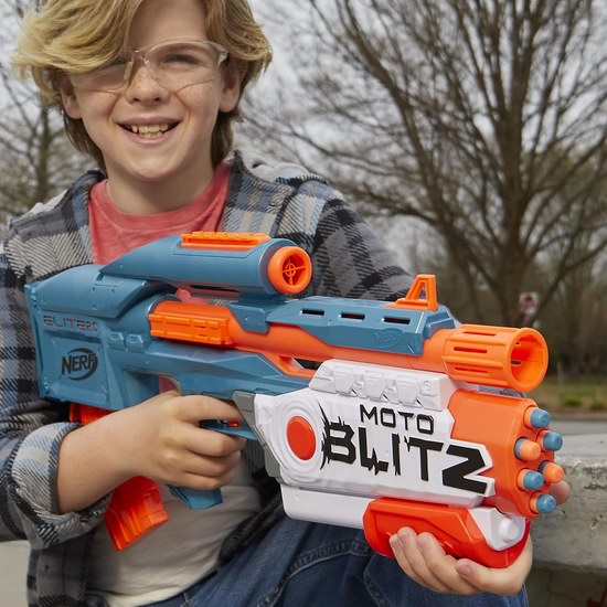  白菜价！历史新低！Nerf Elite 2.0 Motoblitz 带瞄准镜 泡沫海绵玩具枪2.8折 19.97加元！