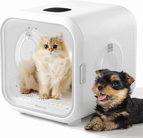  史低价！Homerunpet Drybo Plus 猫小型犬自动吹风机6.4折 513.99加元（原价 799.99加元）！超静音 智能控温 360°烘干