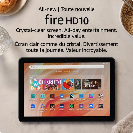  Fire HD 10.1英寸全高清平板电脑 144.99加元（原价 189.99加元）