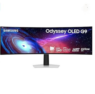  史低价！Samsung 49英寸 Odyssey 0.03 ms 240 Hz OLED G9 游戏显示器 1198加元（原价 1999.99加元）