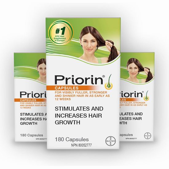  历史新低！Bayer 德国拜耳 Priorin 防脱发 生发胶囊（1-3盒）5.3折 15.73-51.75加元！