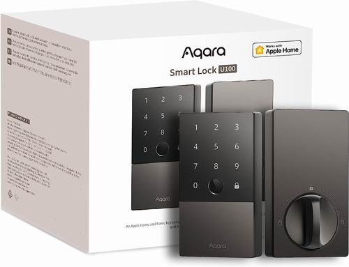  史低价！Aqara U100 智能锁 199.99加元（原价 249.99加元）