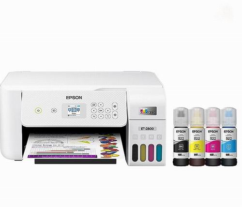  史低价！Epson EcoTank ET-2800 一体式彩色打印机 229.99加元（原价 329.99加元）！2色可选