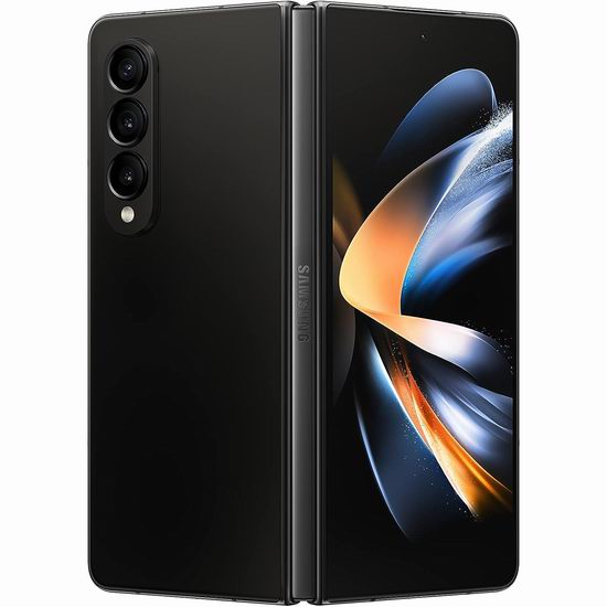  历史新低！Samsung 三星 Galaxy Z Fold4 5G 256GB 6.7英寸 120Hz AMOLED 折叠屏手机4.7折 1082.38加元限量特卖并包邮！